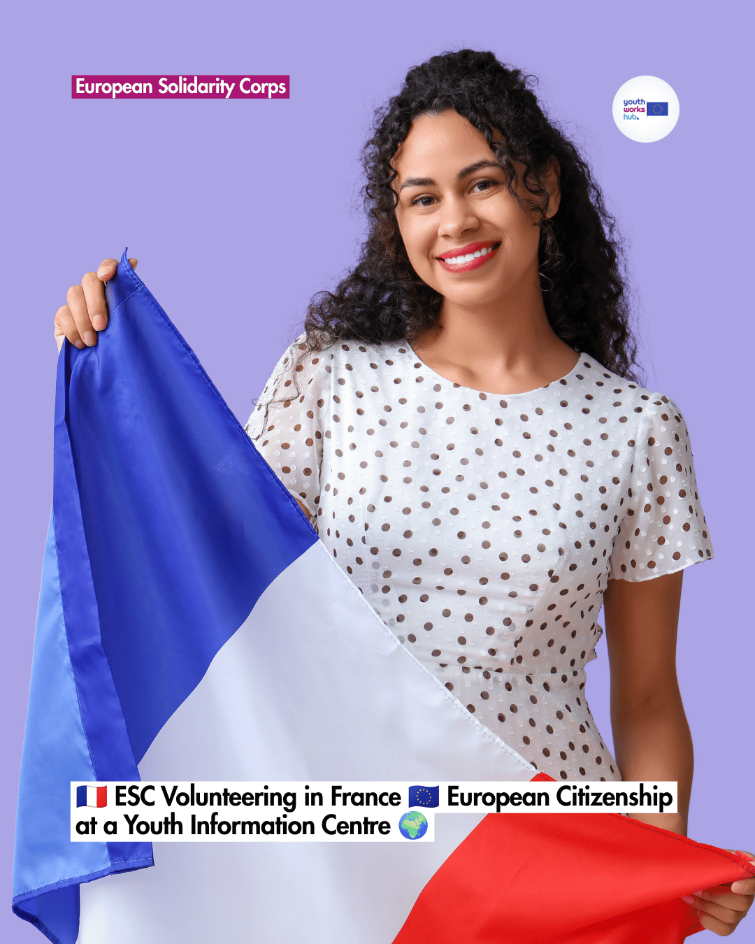 🇫🇷 ESC Volunteering in France 🇪🇺 European Citizenship at a Youth Information Centre 🌍