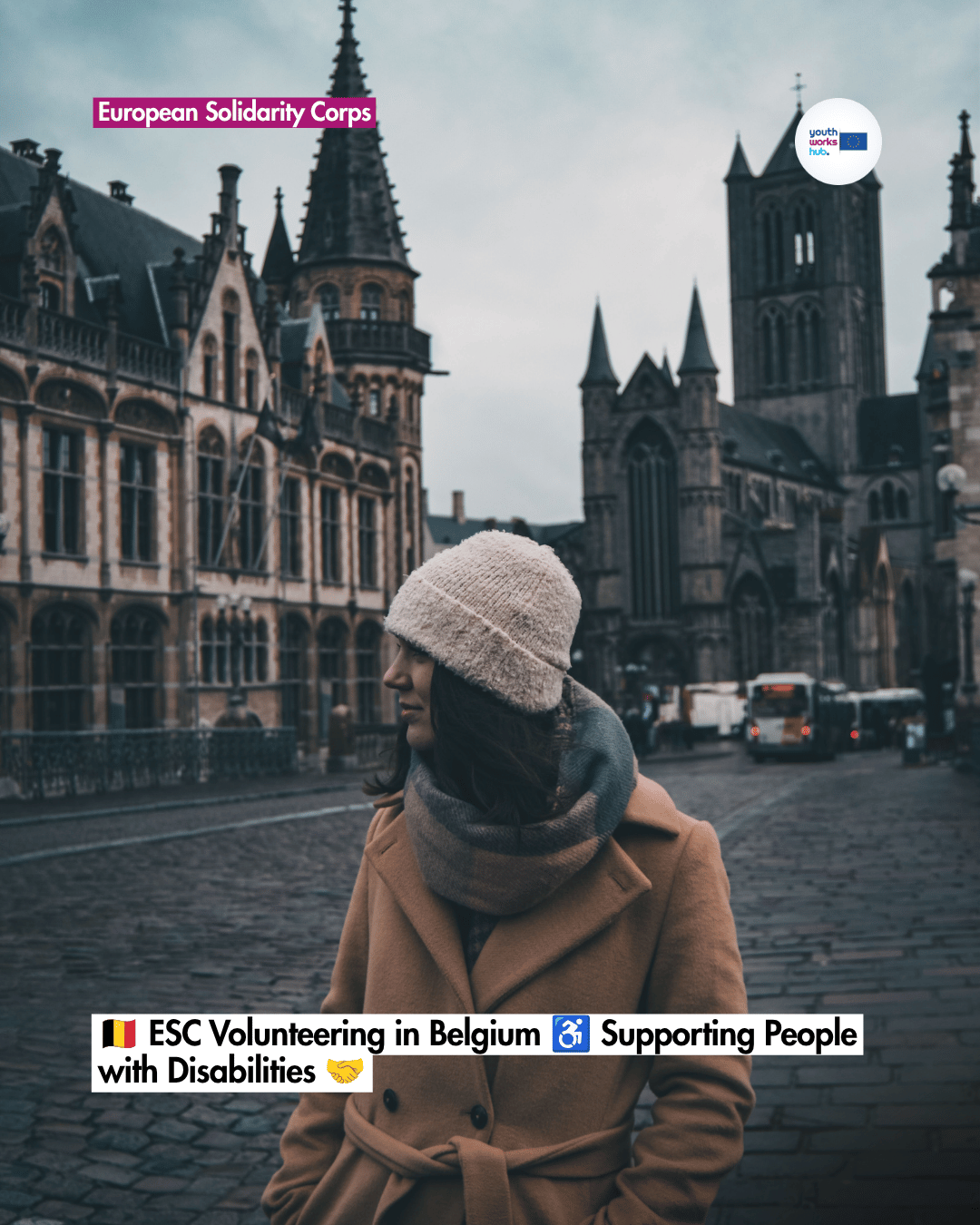 🇧🇪 ESC Volunteering in Belgium ♿ Supporting People with Disabilities 🤝