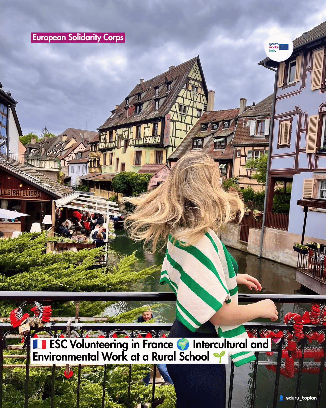 🇫🇷 ESC Volunteering in France 🌍 Intercultural and Environmental Work at a Rural School 🌱