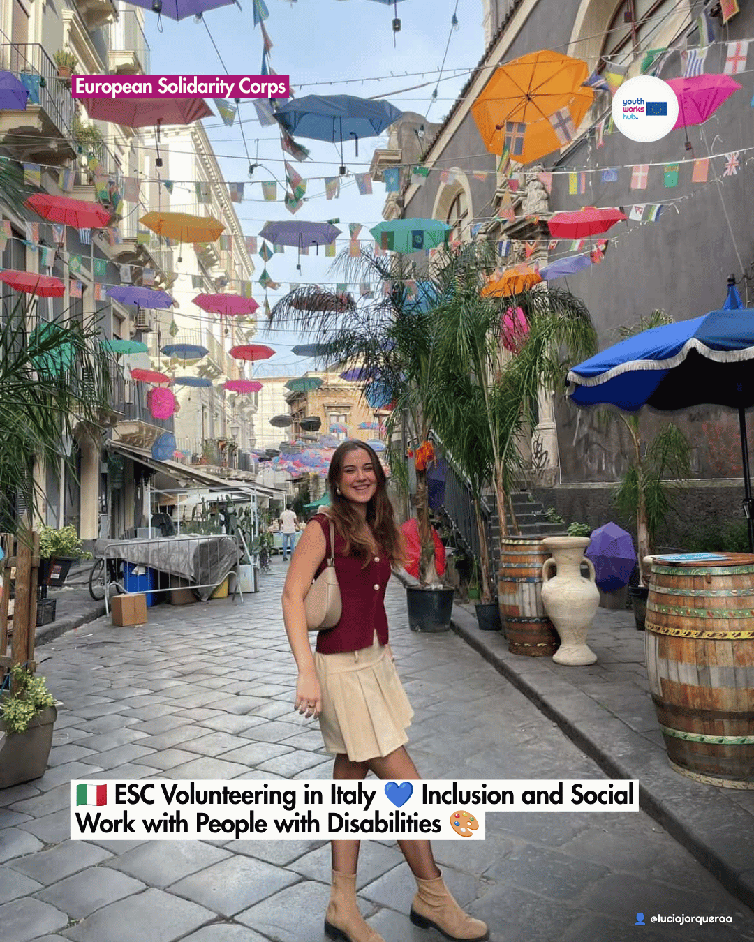 🇮🇹 ESC Volunteering in Italy 💙 Inclusion and Social Work with People with Disabilities 🎨