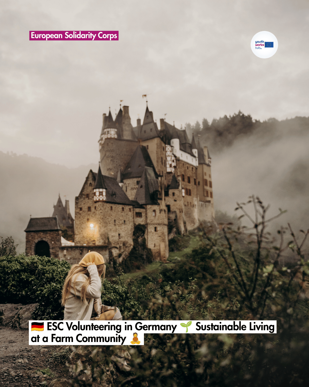 🇩🇪 ESC Volunteering in Germany 🌱 Sustainable Living at a Farm Community 🧘