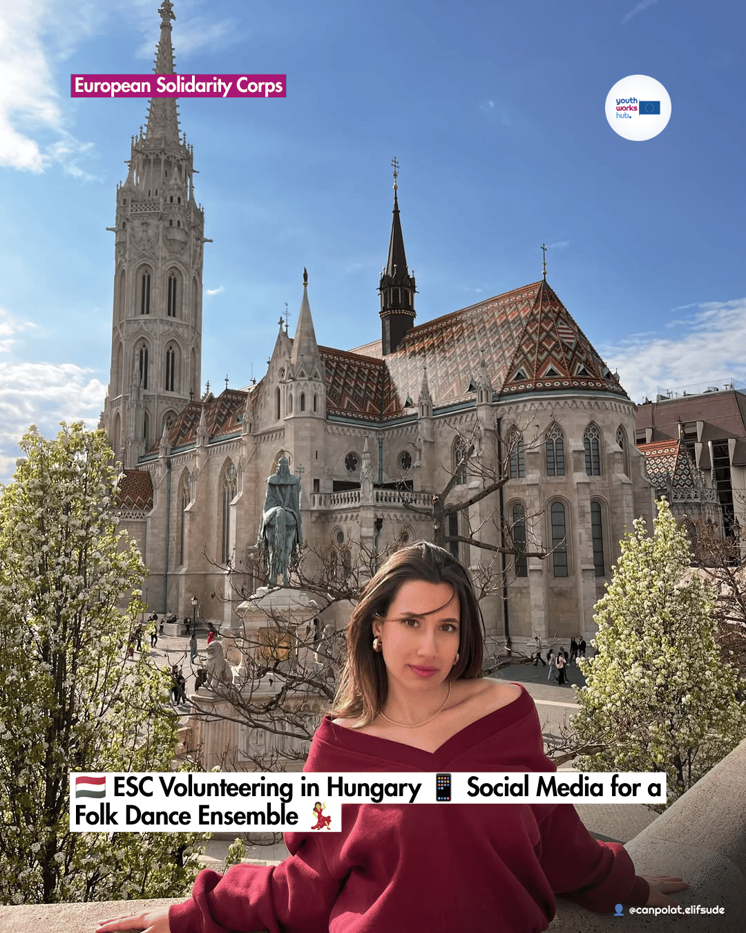 🇭🇺 ESC Volunteering in Hungary 📱 Social Media for a Folk Dance Ensemble 💃