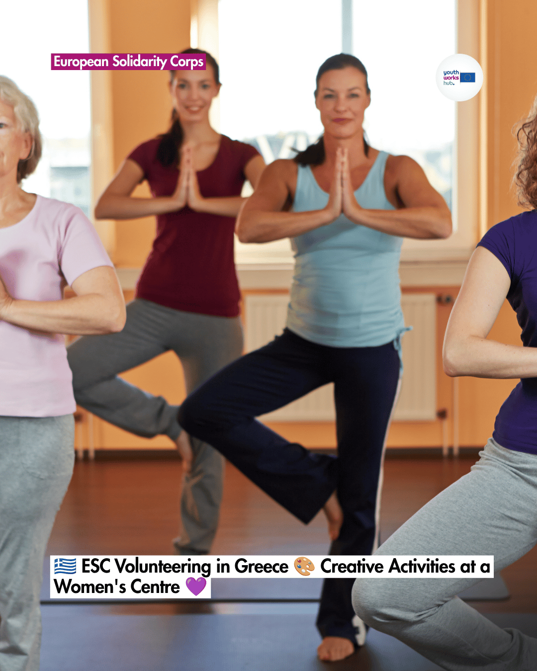 🇬🇷 ESC Volunteering in Greece 🎨 Creative Activities at a Women's Centre 💜