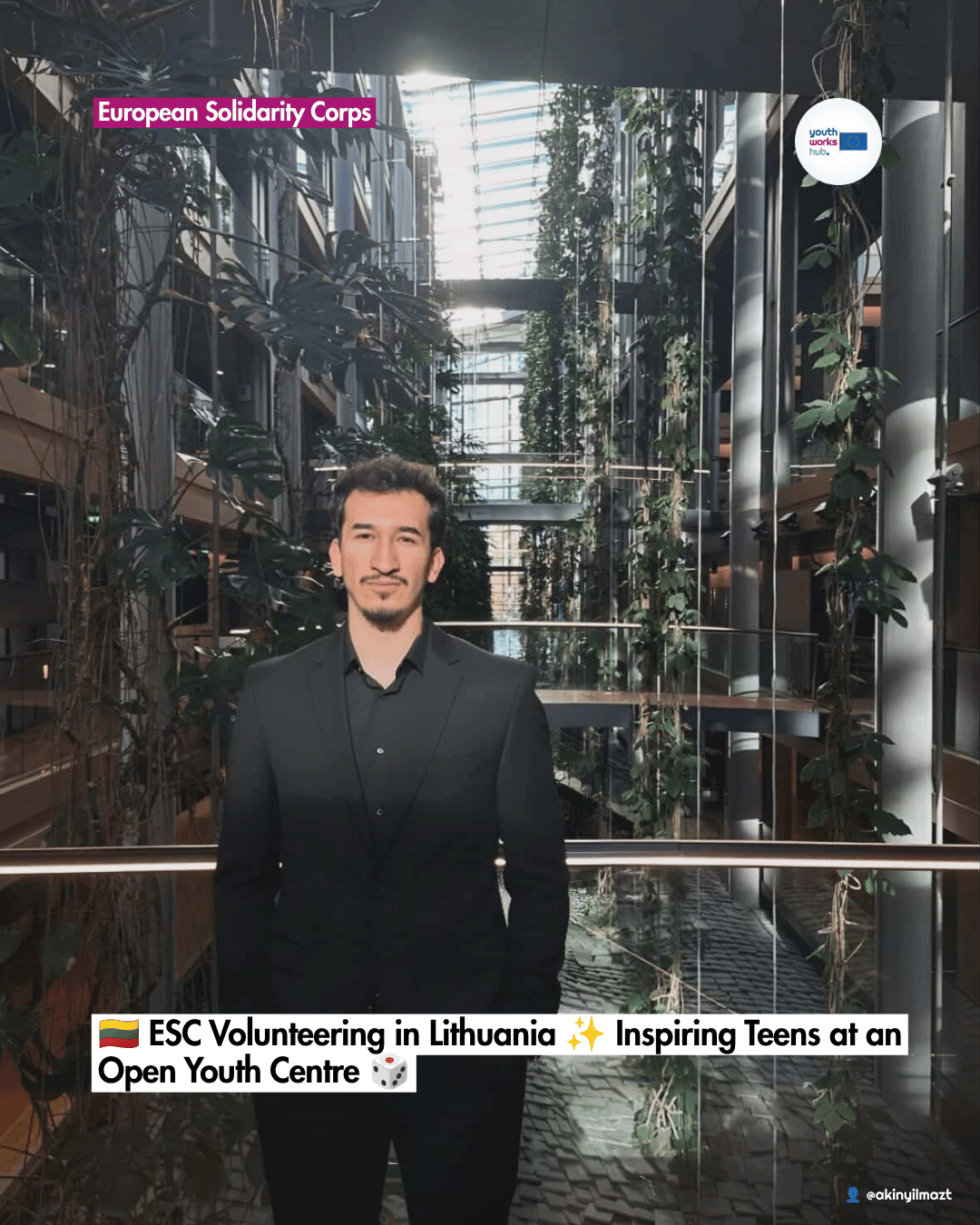 🇱🇹 ESC Volunteering in Lithuania ✨ Inspiring Teens at an Open Youth Centre 🎲