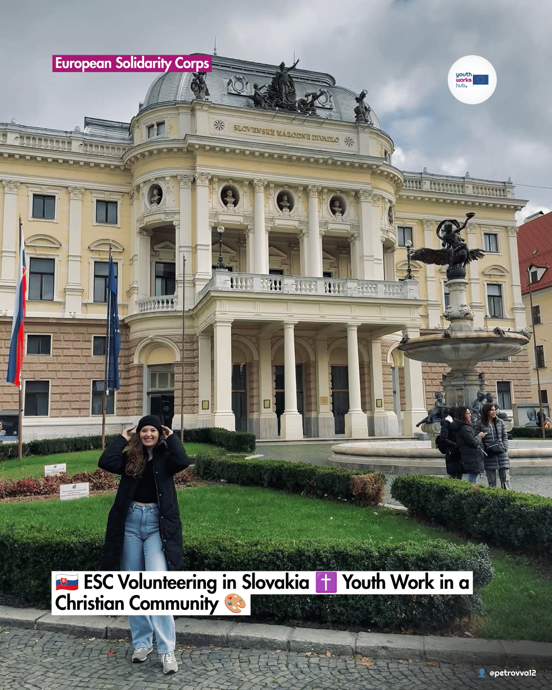 🇸🇰 ESC Volunteering in Slovakia ✝️ Youth Work in a Christian Community 🎨