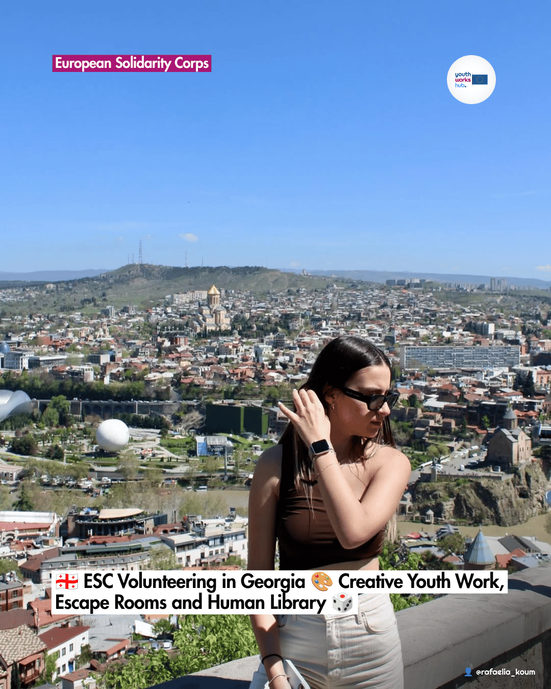 🇬🇪 ESC Volunteering in Georgia 🎨 Creative Youth Work, Escape Rooms and Human Library 🎲