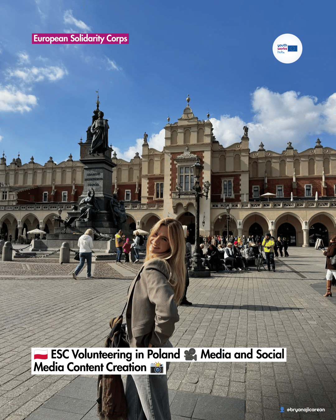 🇵🇱 ESC Volunteering in Poland 🎥 Media and Social Media Content Creation 📸