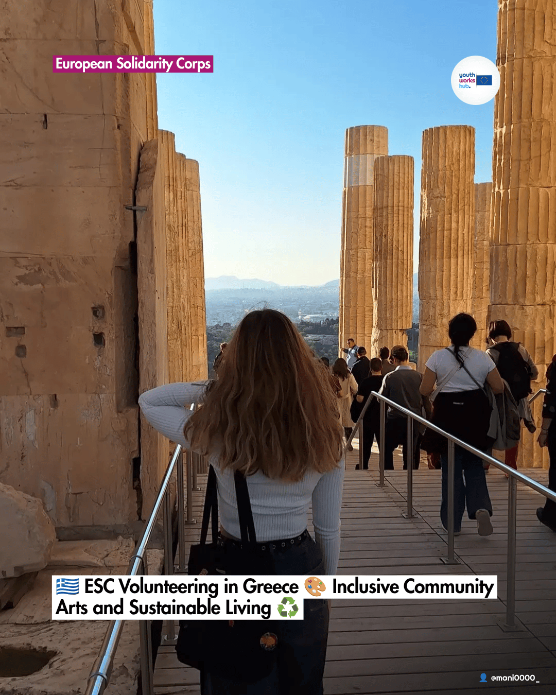 🇬🇷 ESC Volunteering in Greece 🎨 Inclusive Community Arts and Sustainable Living ♻️