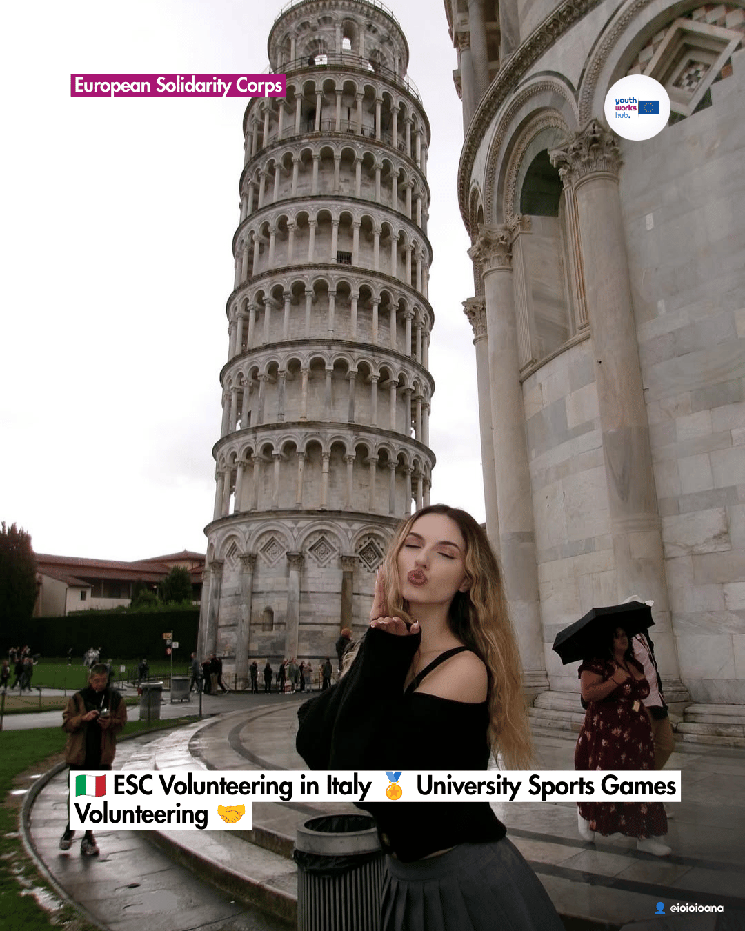 🇮🇹 ESC Volunteering in Italy 🏅 University Sports Games Volunteering 🤝
