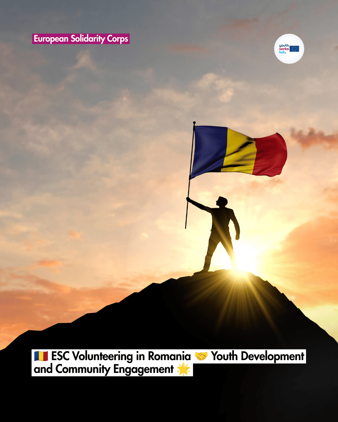 🇷🇴 ESC Volunteering in Romania 🤝 Youth Development and Community Engagement 🌟