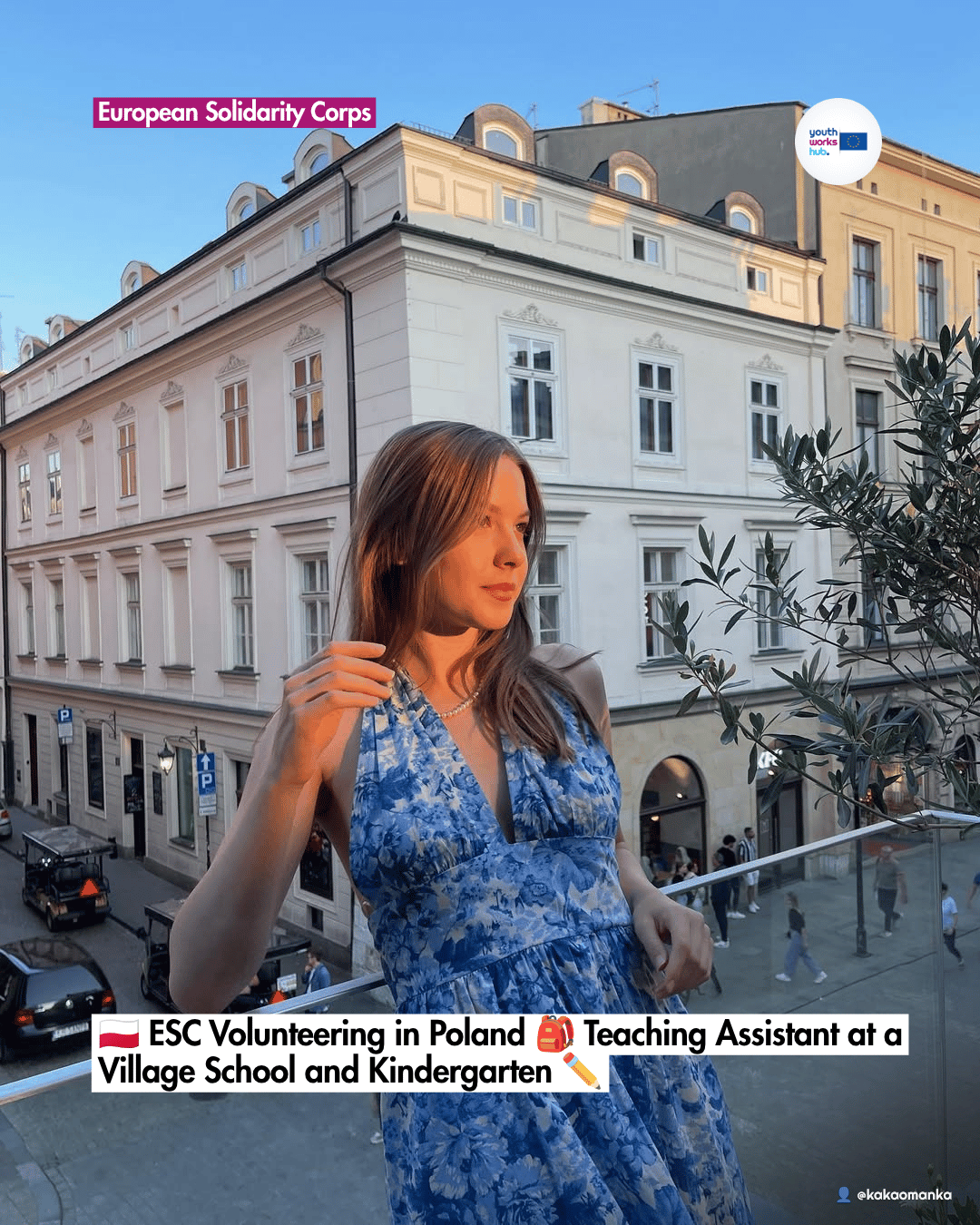 🇵🇱 ESC Volunteering in Poland 🎒 Teaching Assistant at a Village School and Kindergarten ✏️