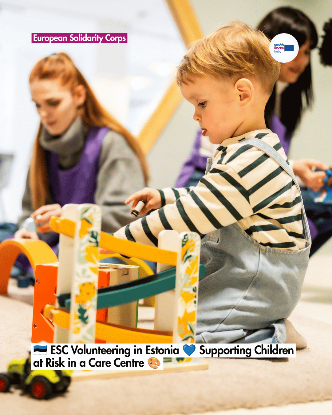 🇪🇪 ESC Volunteering in Estonia 💙 Supporting Children at Risk in a Care Centre 🎨