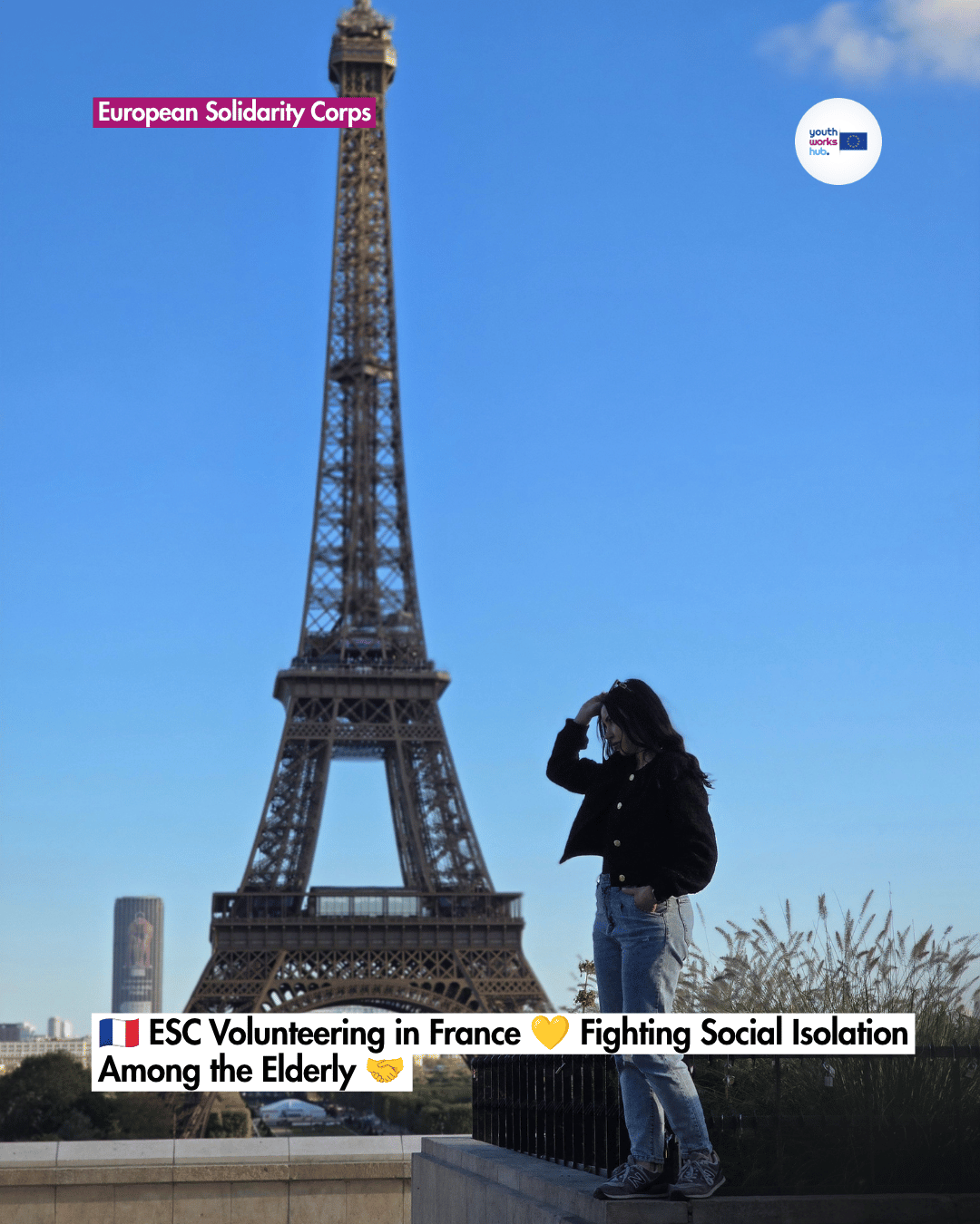 🇫🇷 ESC Volunteering in France 💛 Fighting Social Isolation Among the Elderly 🤝