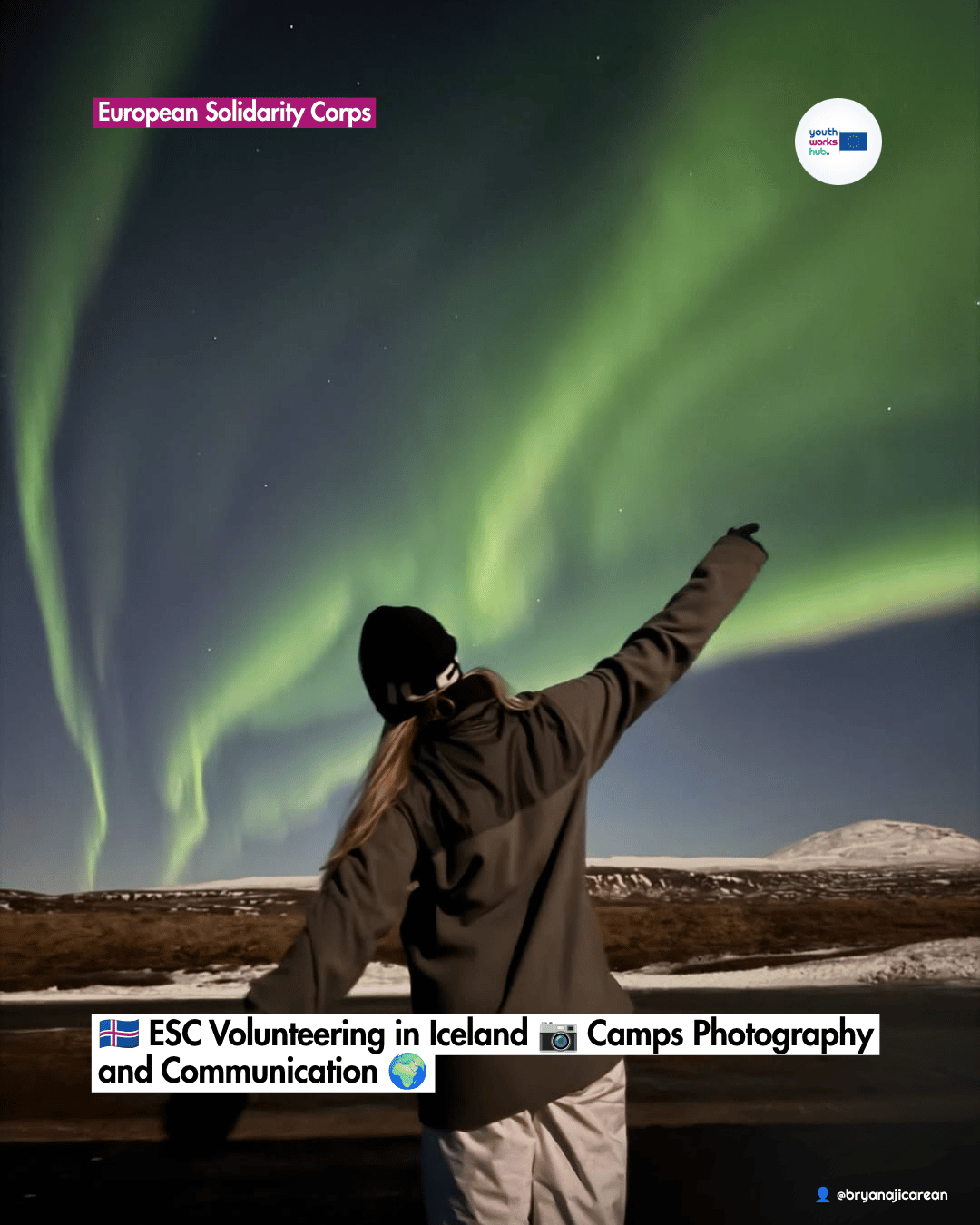 🇮🇸 ESC Volunteering in Iceland 📷 Camps Photography and Communication 🌍