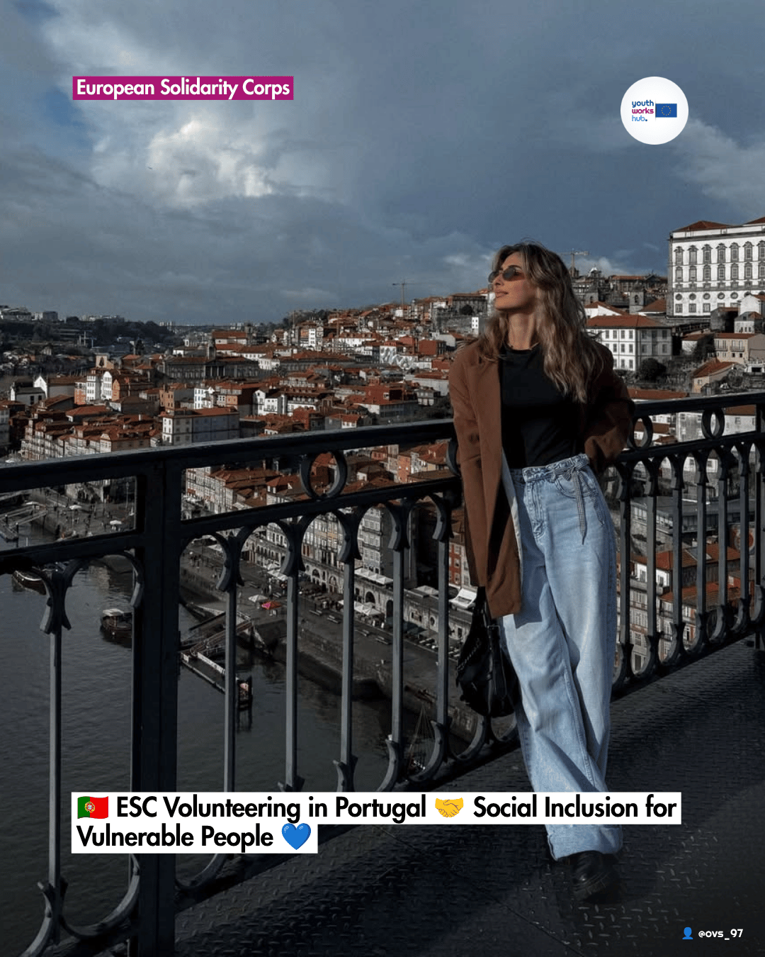 🇵🇹 ESC Volunteering in Portugal 🤝 Social Inclusion for Vulnerable People 💙