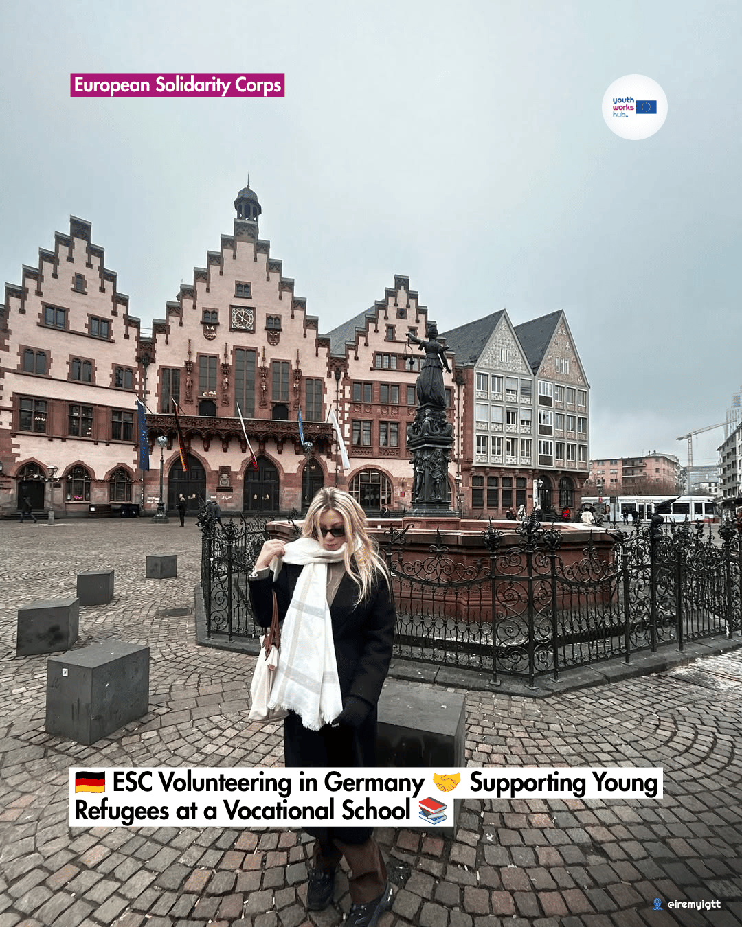 🇩🇪 ESC Volunteering in Germany 🤝 Supporting Young Refugees at a Vocational School 📚