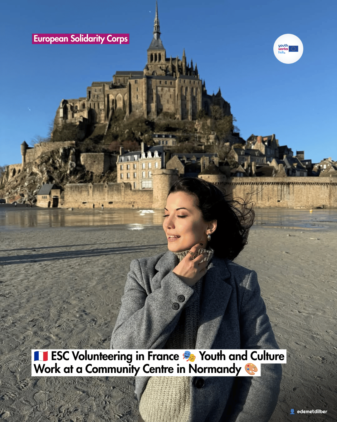 🇫🇷 ESC Volunteering in France 🎭 Youth and Culture Work at a Community Centre in Normandy 🎨