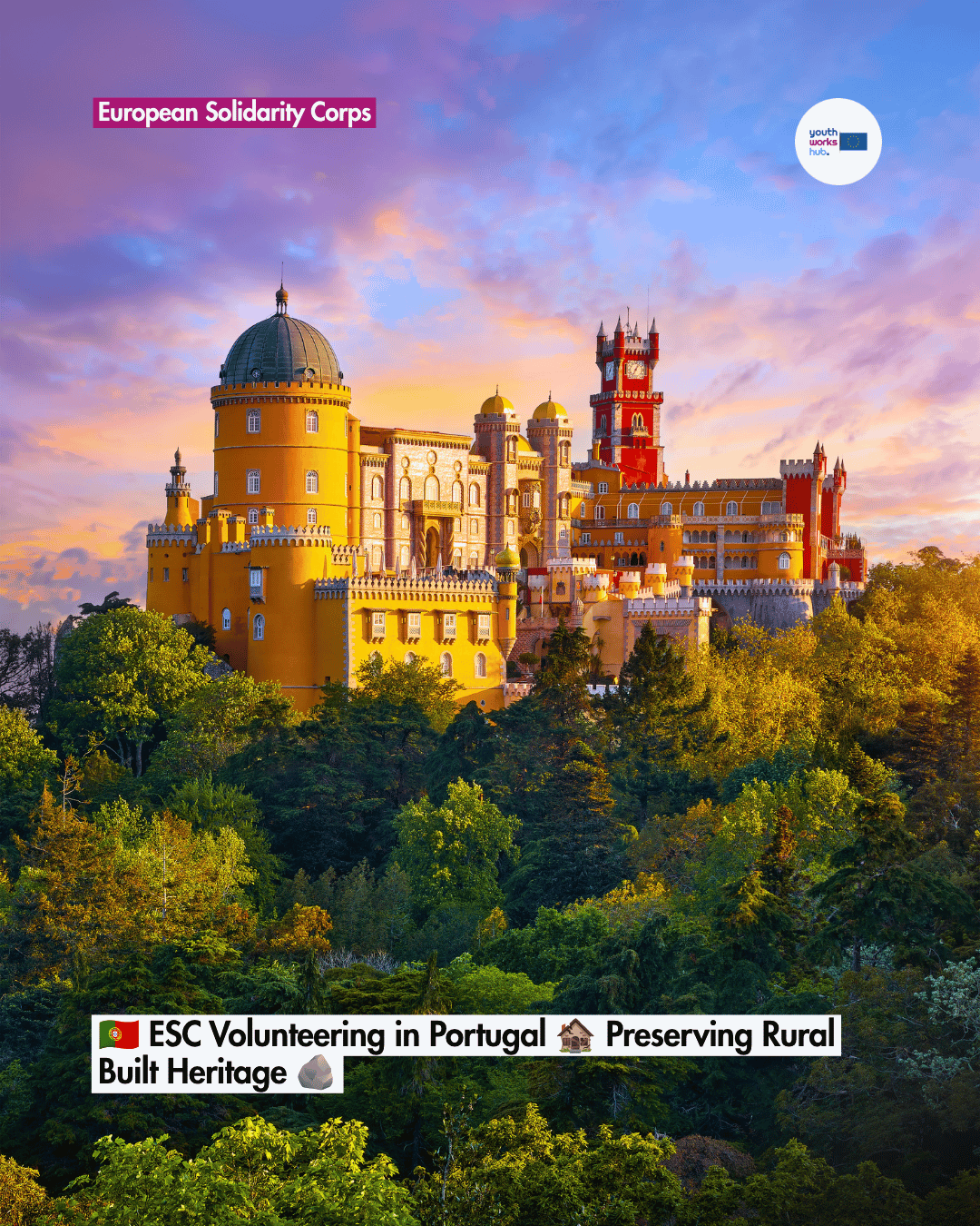 🇵🇹 ESC Volunteering in Portugal 🏚️ Preserving Rural Built Heritage 🪨