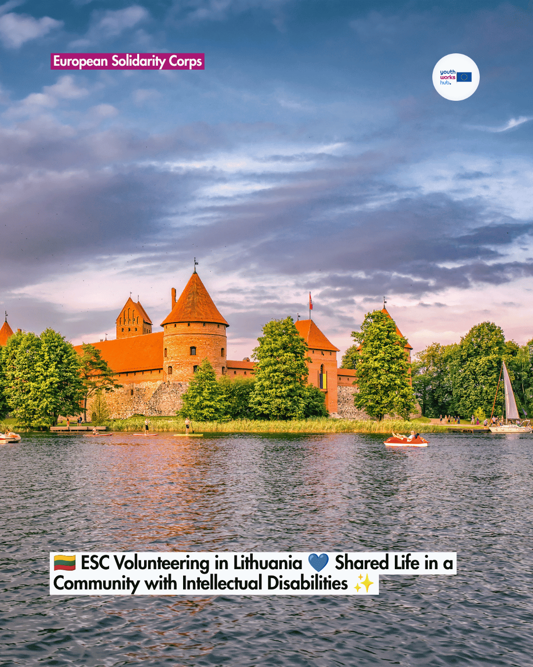 🇱🇹 ESC Volunteering in Lithuania 💙 Shared Life in a Community with Intellectual Disabilities ✨