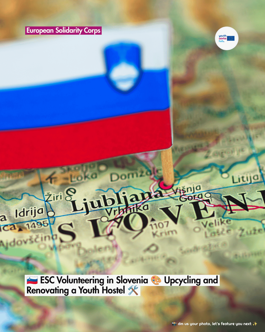 🇸🇮 ESC Volunteering in Slovenia 🎨 Upcycling and Renovating a Youth Hostel 🛠️