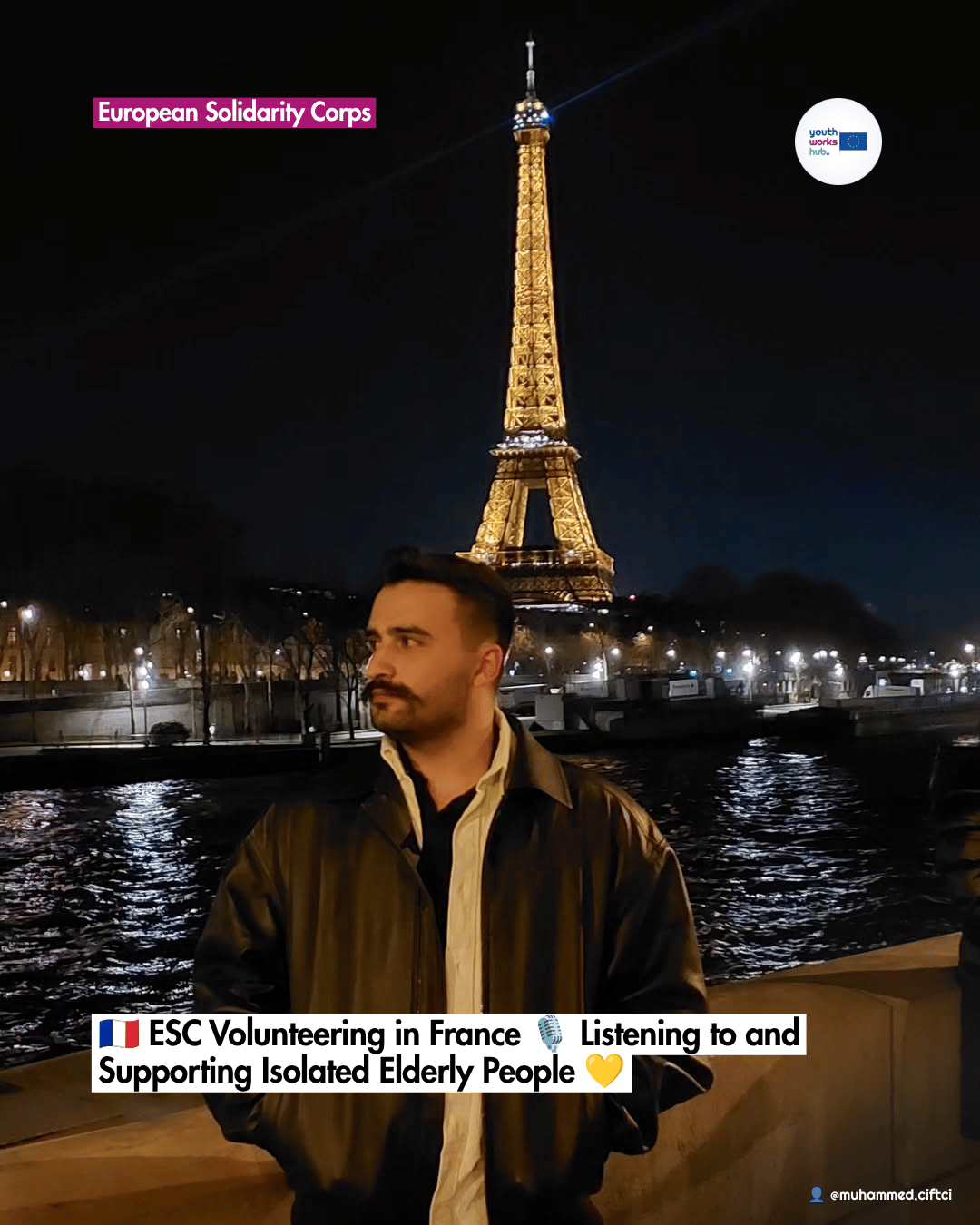 🇫🇷 ESC Volunteering in France 🎙️ Listening to and Supporting Isolated Elderly People 💛