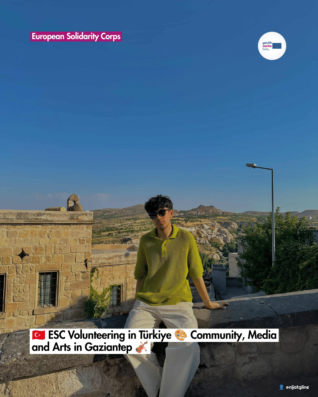 🇹🇷 ESC Volunteering in Türkiye 🎨 Community, Media and Arts in Gaziantep 🎻