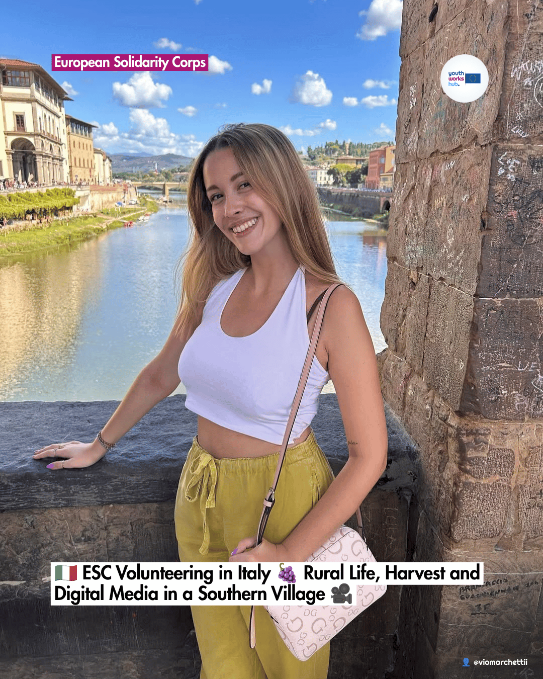🇮🇹 ESC Volunteering in Italy 🍇 Rural Life, Harvest and Digital Media in a Southern Village 🎥