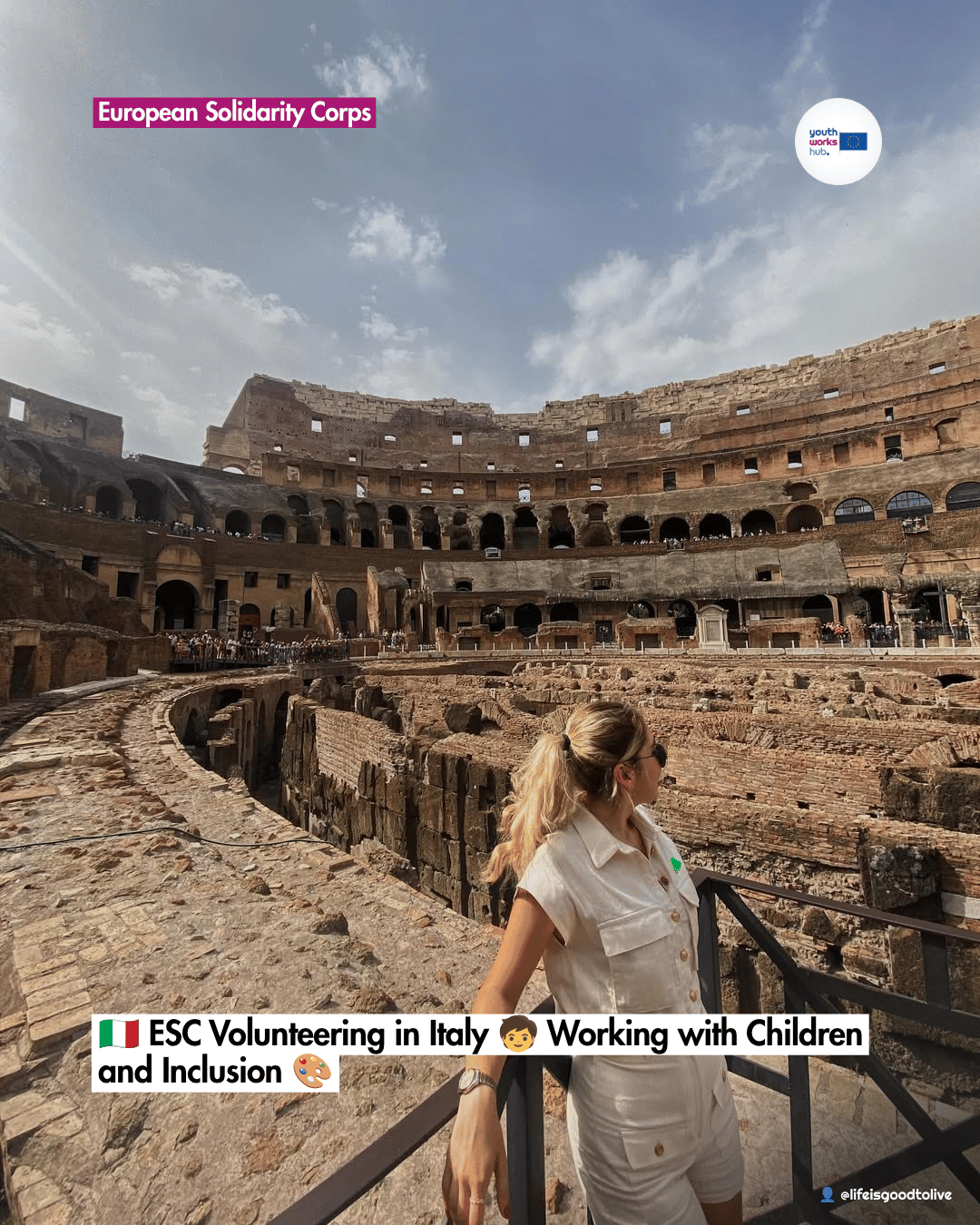 🇮🇹 ESC Volunteering in Italy 🧒 Working with Children and Inclusion 🎨