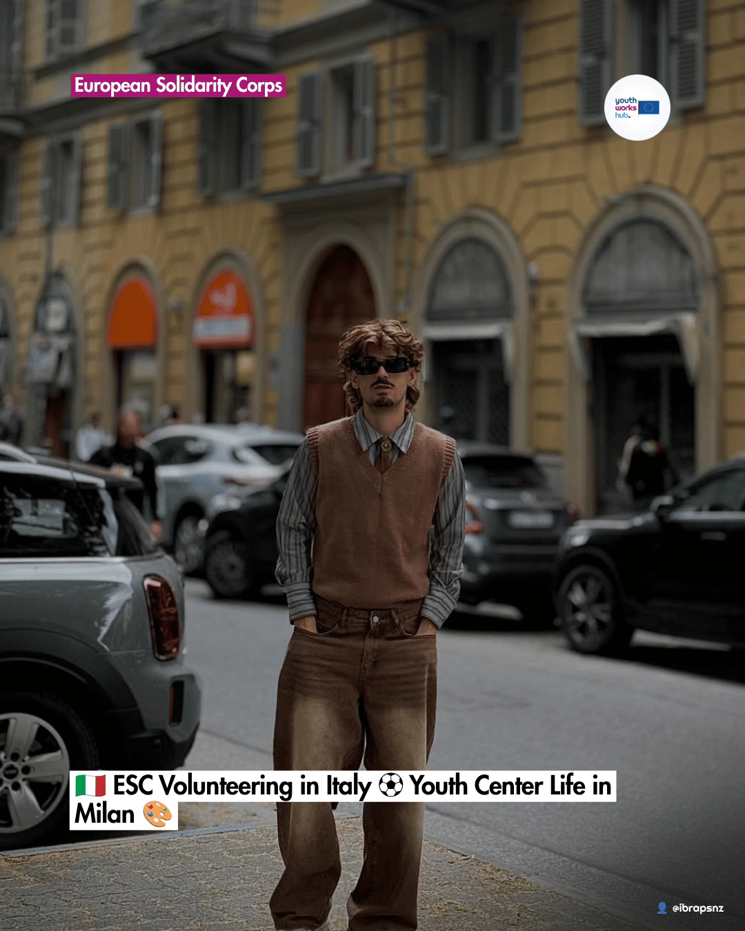 🇮🇹 ESC Volunteering in Italy ⚽ Youth Center Life in Milan 🎨