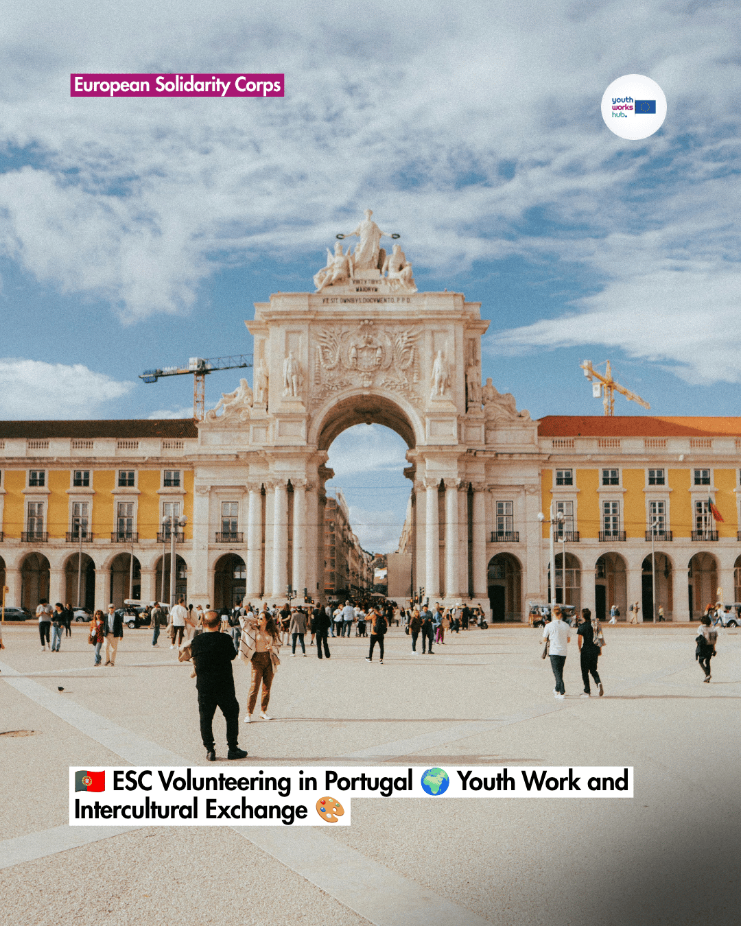 🇵🇹 ESC Volunteering in Portugal 🌍 Youth Work and Intercultural Exchange 🎨