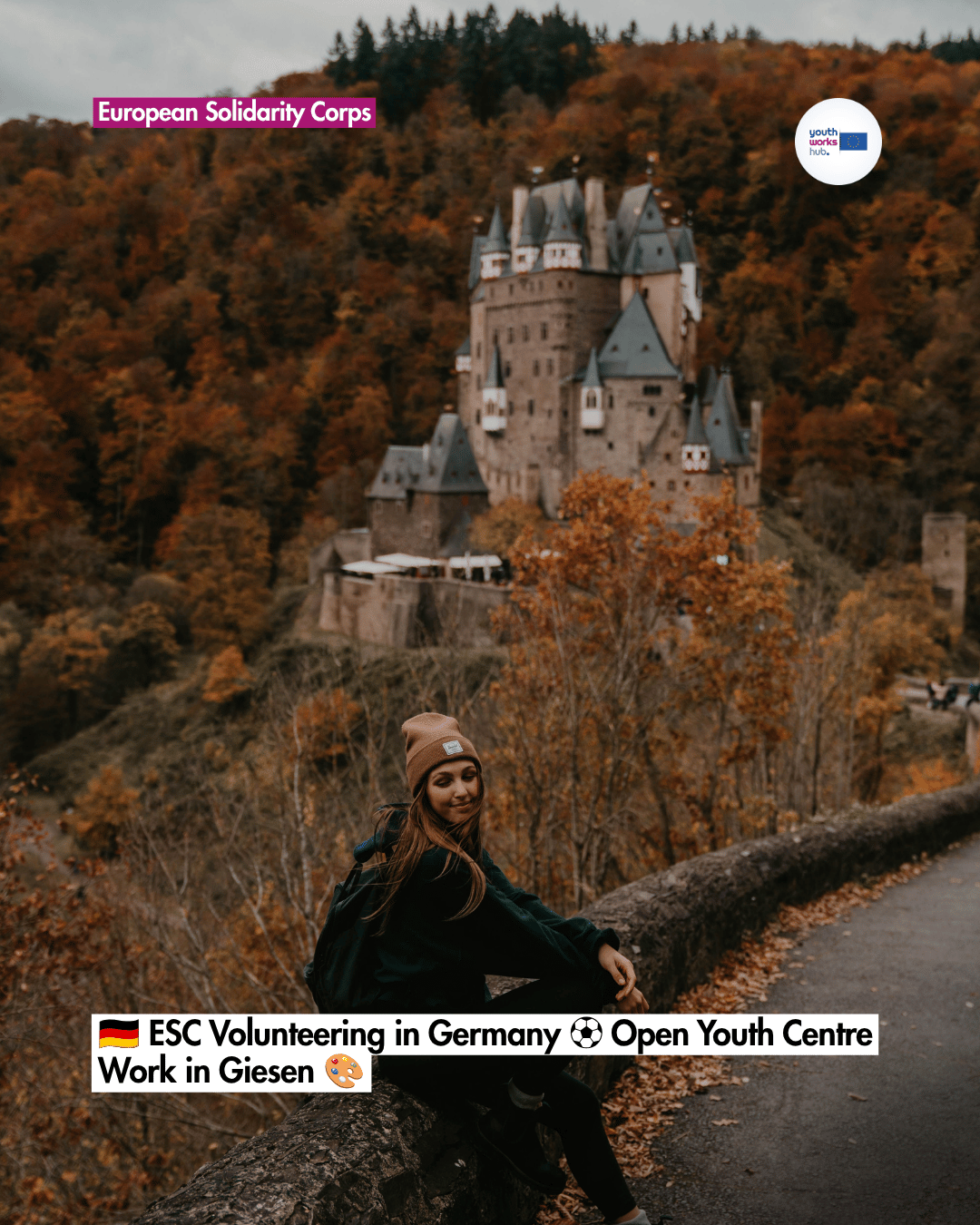 🇩🇪 ESC Volunteering in Germany ⚽ Open Youth Centre Work in Giesen 🎨