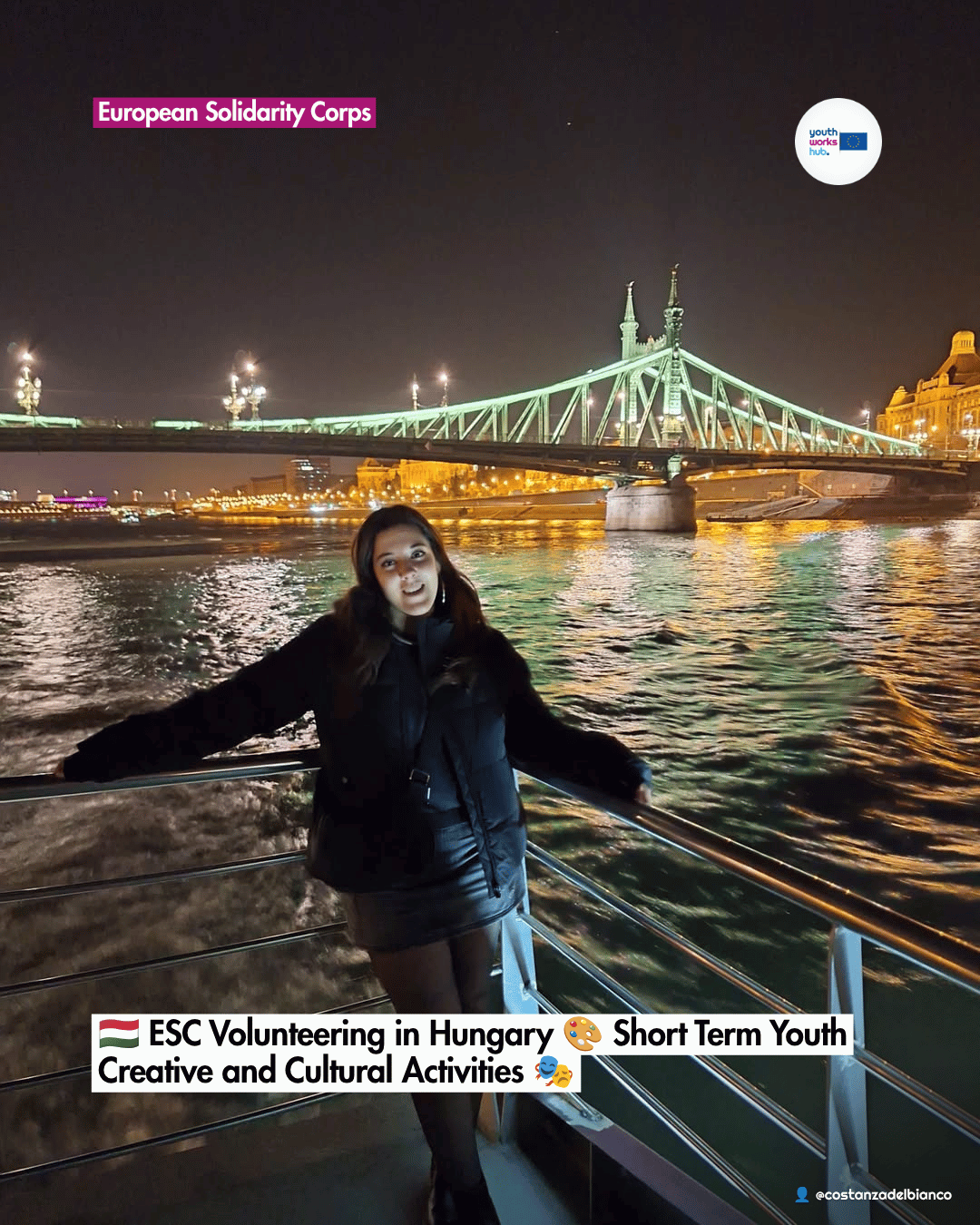 🇭🇺 ESC Volunteering in Hungary 🎨 Short Term Youth Creative and Cultural Activities 🎭