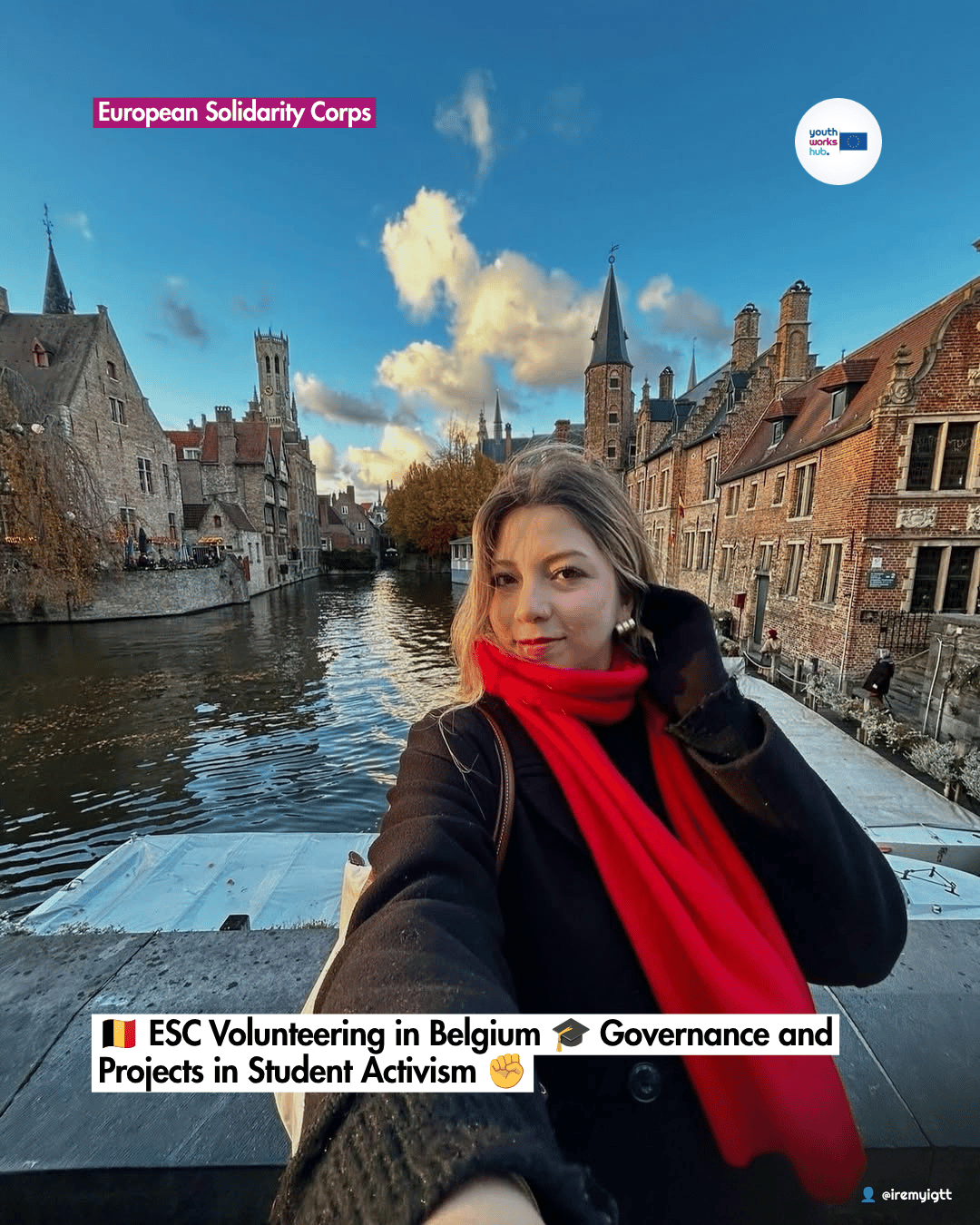 🇧🇪 ESC Volunteering in Belgium 🎓 Governance and Projects in Student Activism ✊
