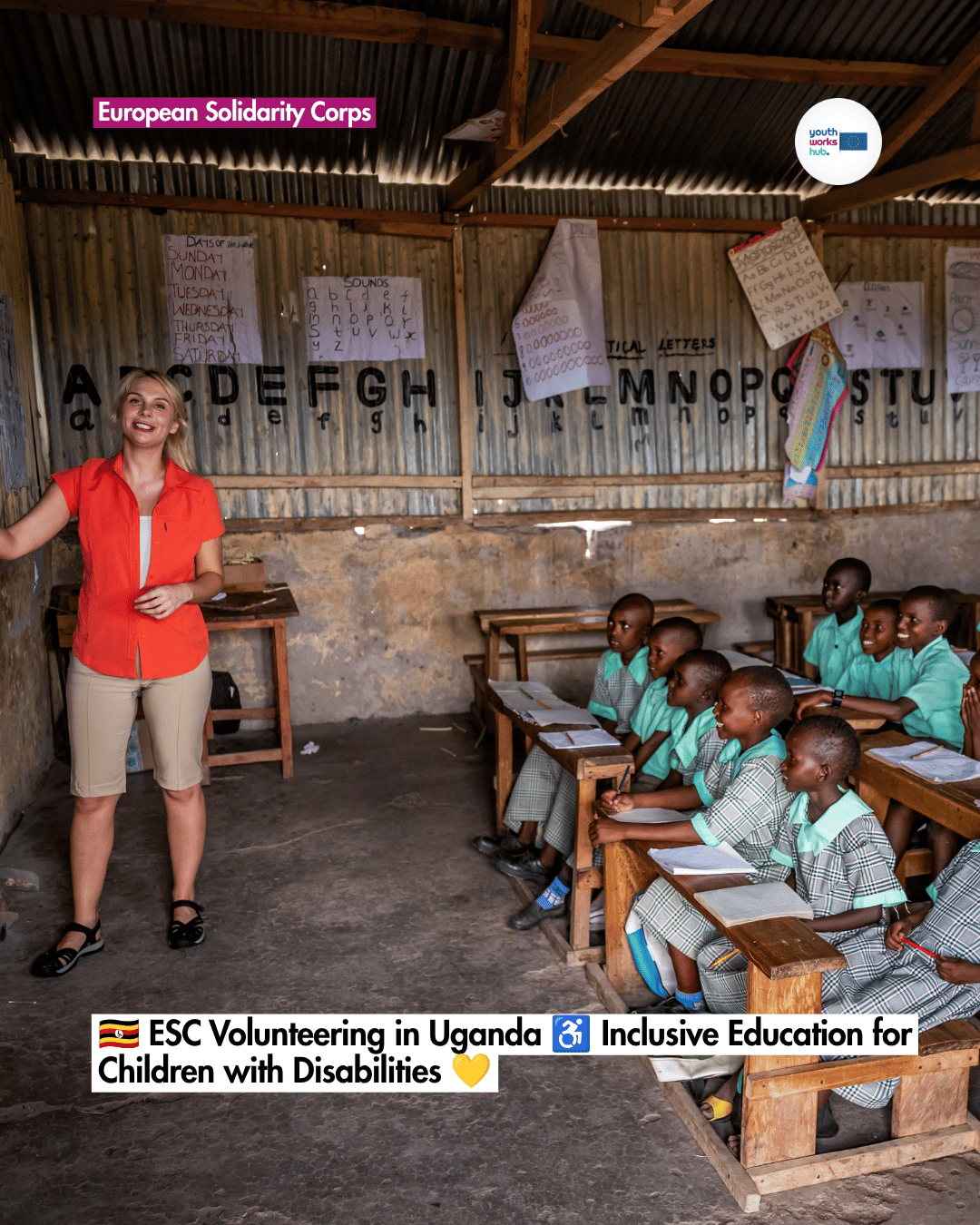 🇺🇬 ESC Volunteering in Uganda ♿ Inclusive Education for Children with Disabilities 💛