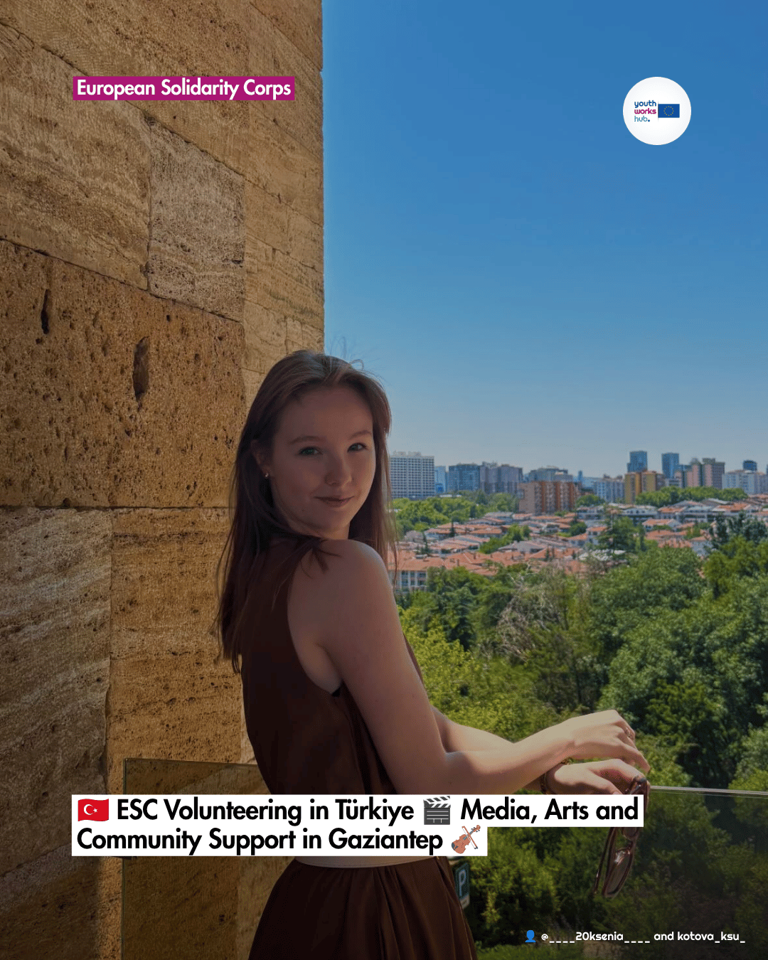 🇹🇷 ESC Volunteering in Türkiye 🎬 Media, Arts and Community Support in Gaziantep 🎻