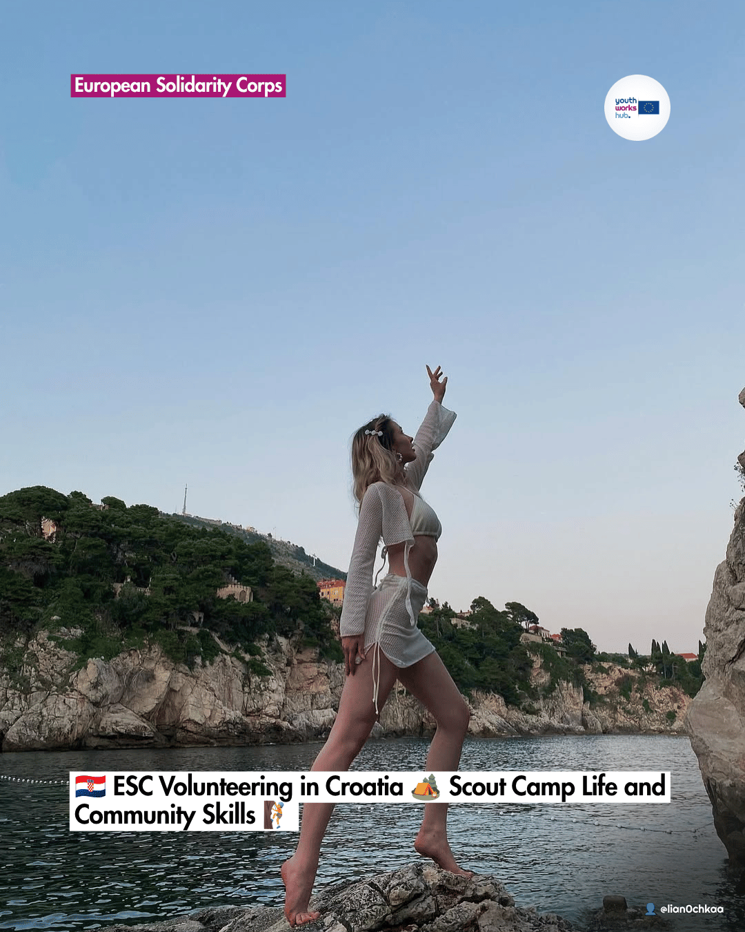 🇭🇷 ESC Volunteering in Croatia 🏕️ Scout Camp Life and Community Skills 🧗