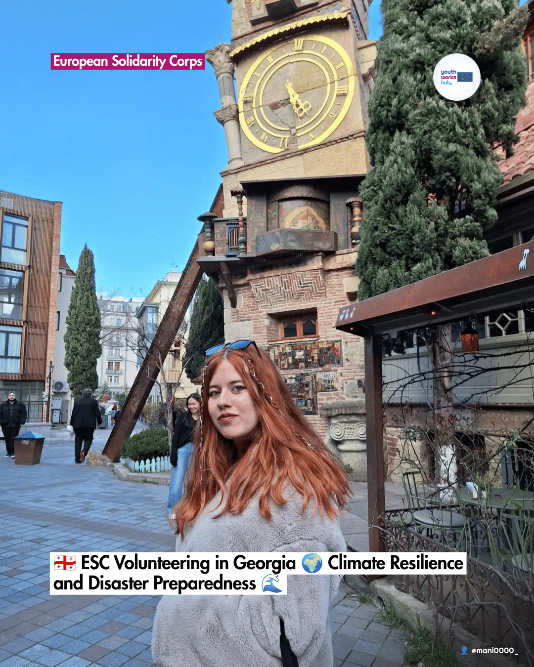 🇬🇪 ESC Volunteering in Georgia 🌍 Climate Resilience and Disaster Preparedness 🌊