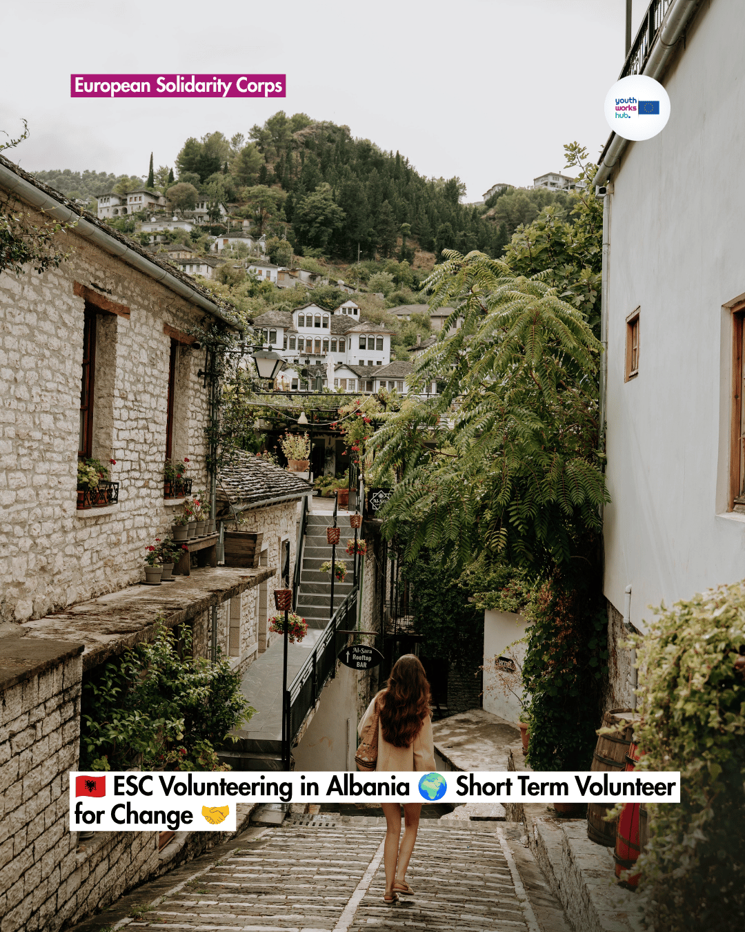 🇦🇱 ESC Volunteering in Albania 🌍 Short Term Volunteer for Change 🤝