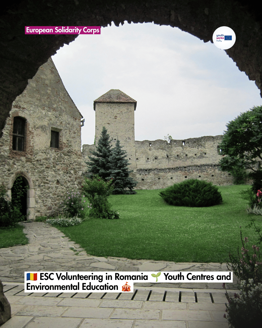 🇷🇴 ESC Volunteering in Romania 🌱 Youth Centres and Environmental Education 🎪
