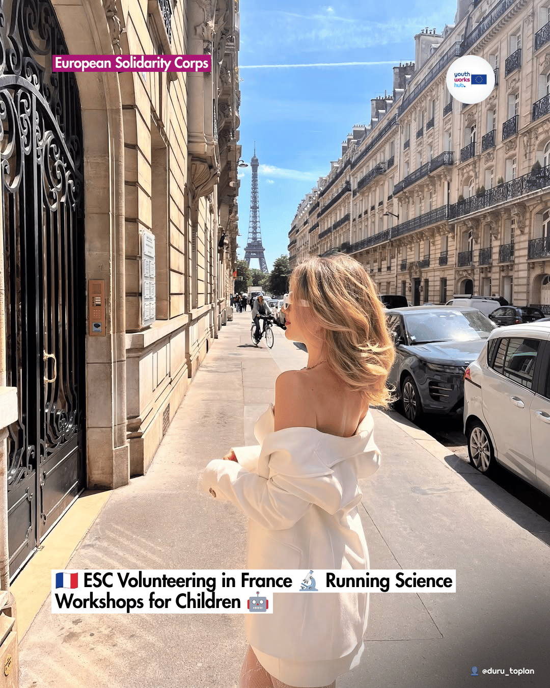 🇫🇷 ESC Volunteering in France 🔬 Running Science Workshops for Children 🤖