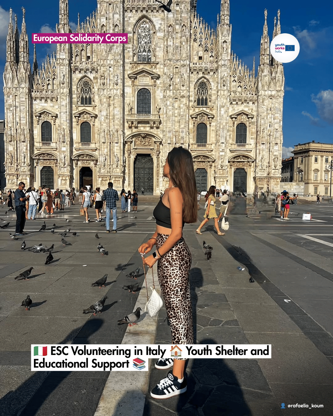 🇮🇹 ESC Volunteering in Italy 🏠 Youth Shelter and Educational Support 📚