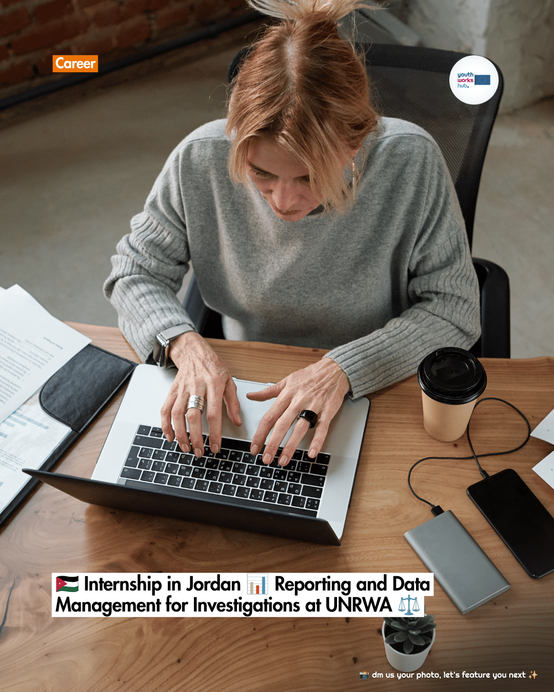 🇯🇴 Internship in Jordan 📊 Reporting and Data Management for Investigations at UNRWA ⚖️