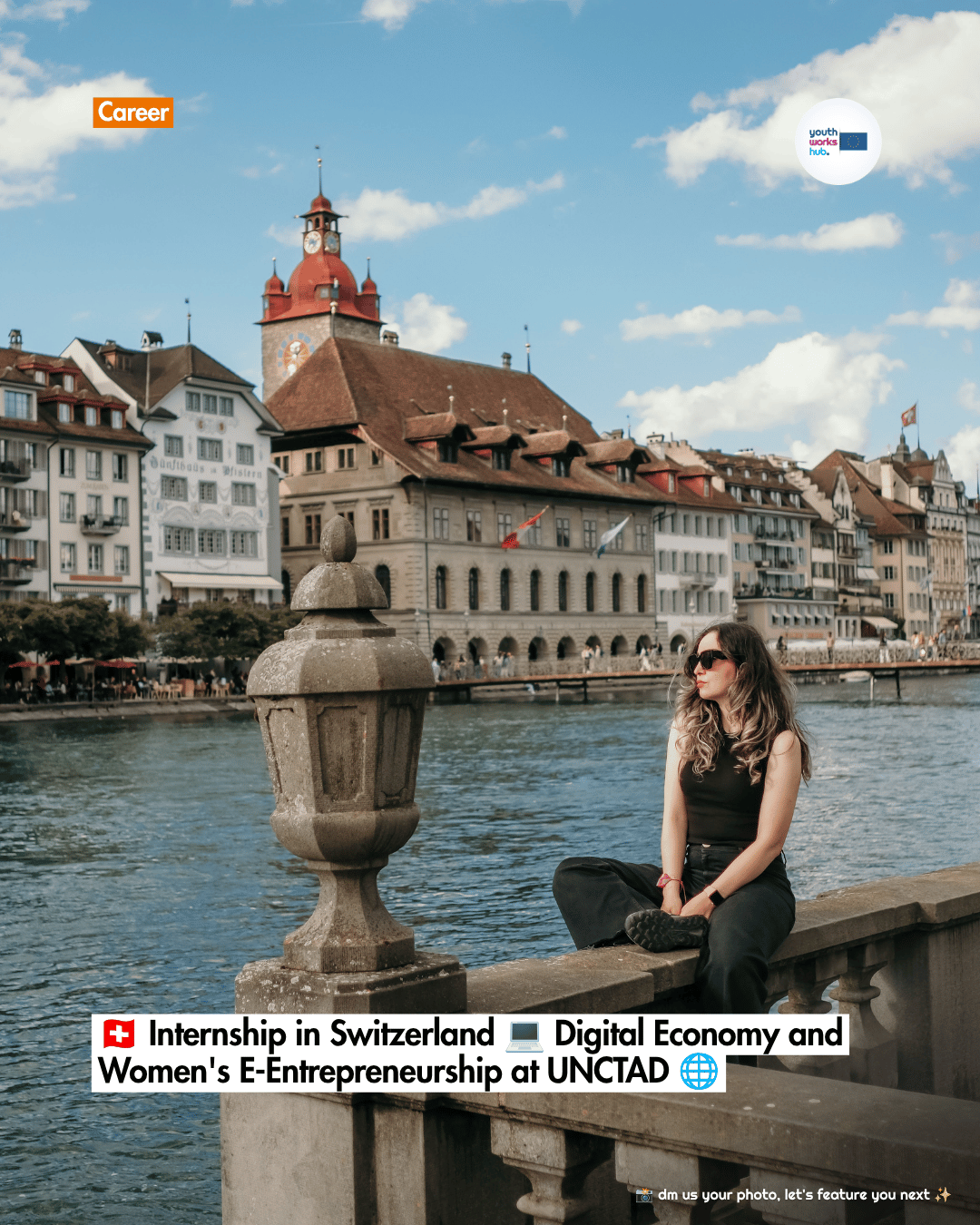 🇨🇭 Internship in Switzerland 💻 Digital Economy and Women's E-Entrepreneurship at UNCTAD 🌐