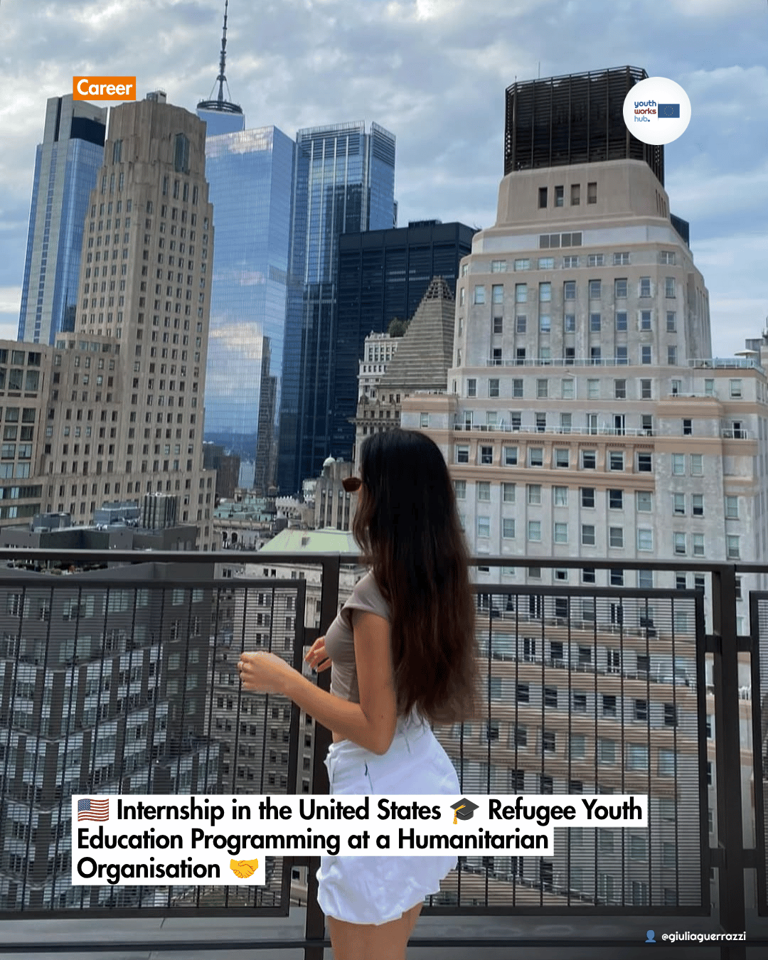 🇺🇸 Internship in the United States 🎓 Refugee Youth Education Programming at a Humanitarian Organisation 🤝
