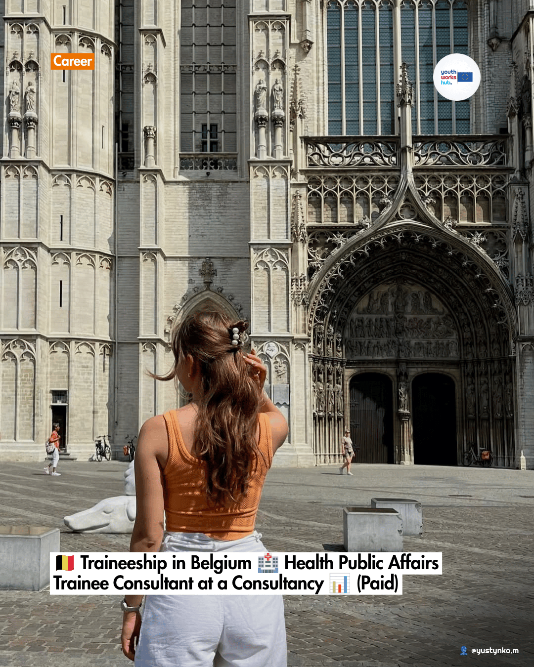 🇧🇪 Traineeship in Belgium 🏥 Health Public Affairs Trainee Consultant at a Consultancy 📊 (Paid)