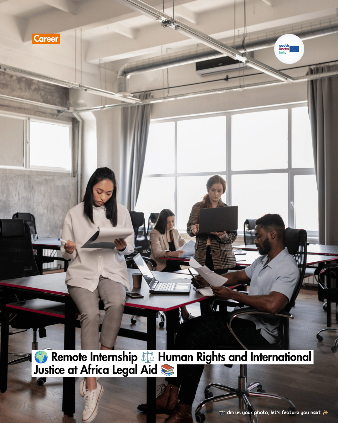 🌍 Remote Internship ⚖️ Human Rights and International Justice at Africa Legal Aid 📚