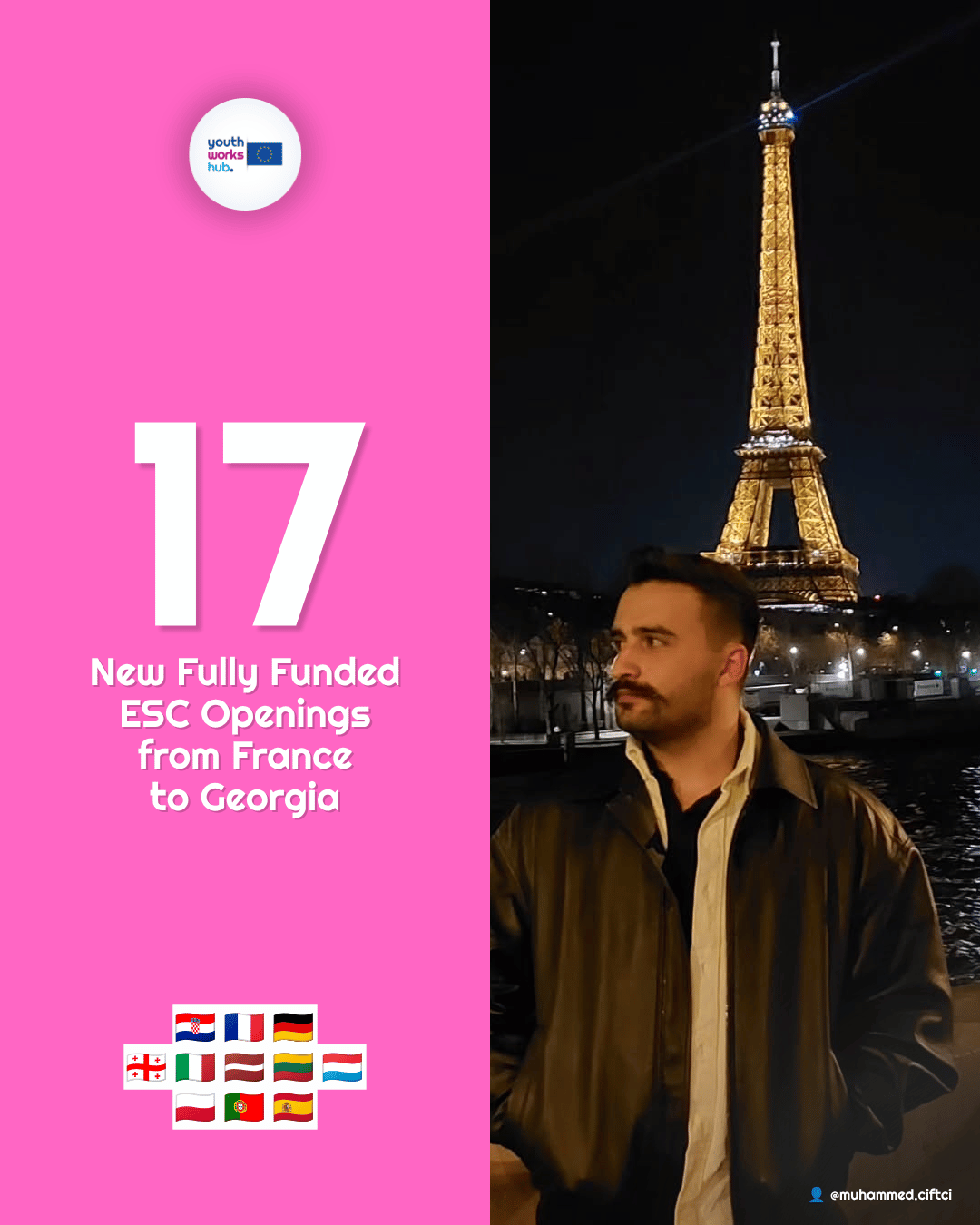 🌍 17 New Fully Funded ESC Volunteering Placements Across 11 Countries — Making a Lithuanian Nature School Accessible, Human Rights in Palermo & AI Workshops in a Spanish School