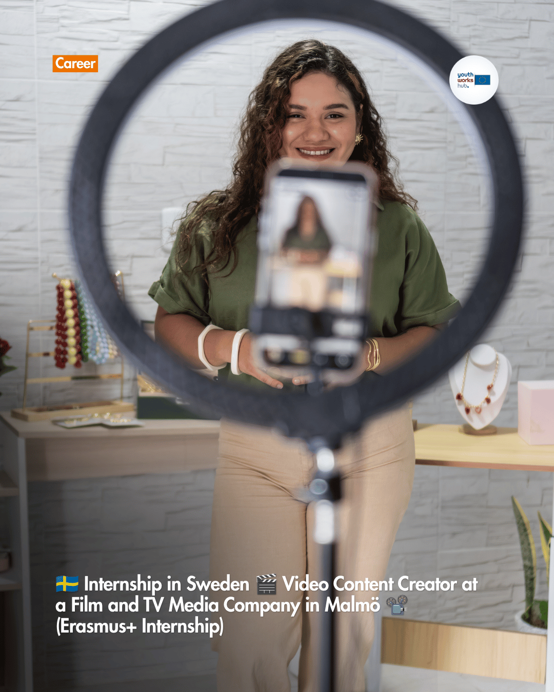 🇸🇪 Internship in Sweden 🎬 Video Content Creator at a Film and TV Media Company in Malmö 📽️ (Erasmus+ Internship)