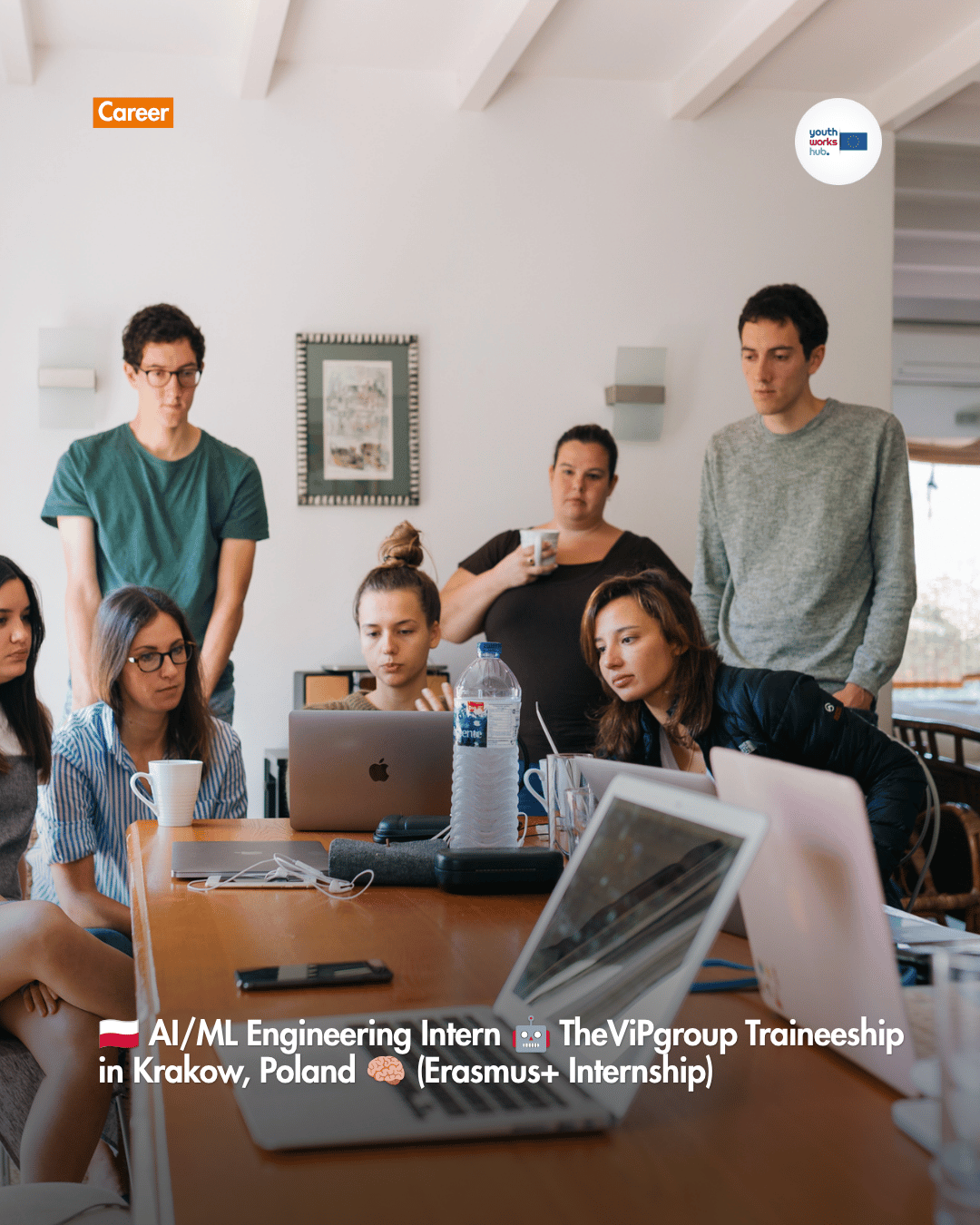 🇵🇱 AI/ML Engineering Intern 🤖 TheViPgroup Traineeship in Krakow, Poland 🧠 (Erasmus+ Internship)