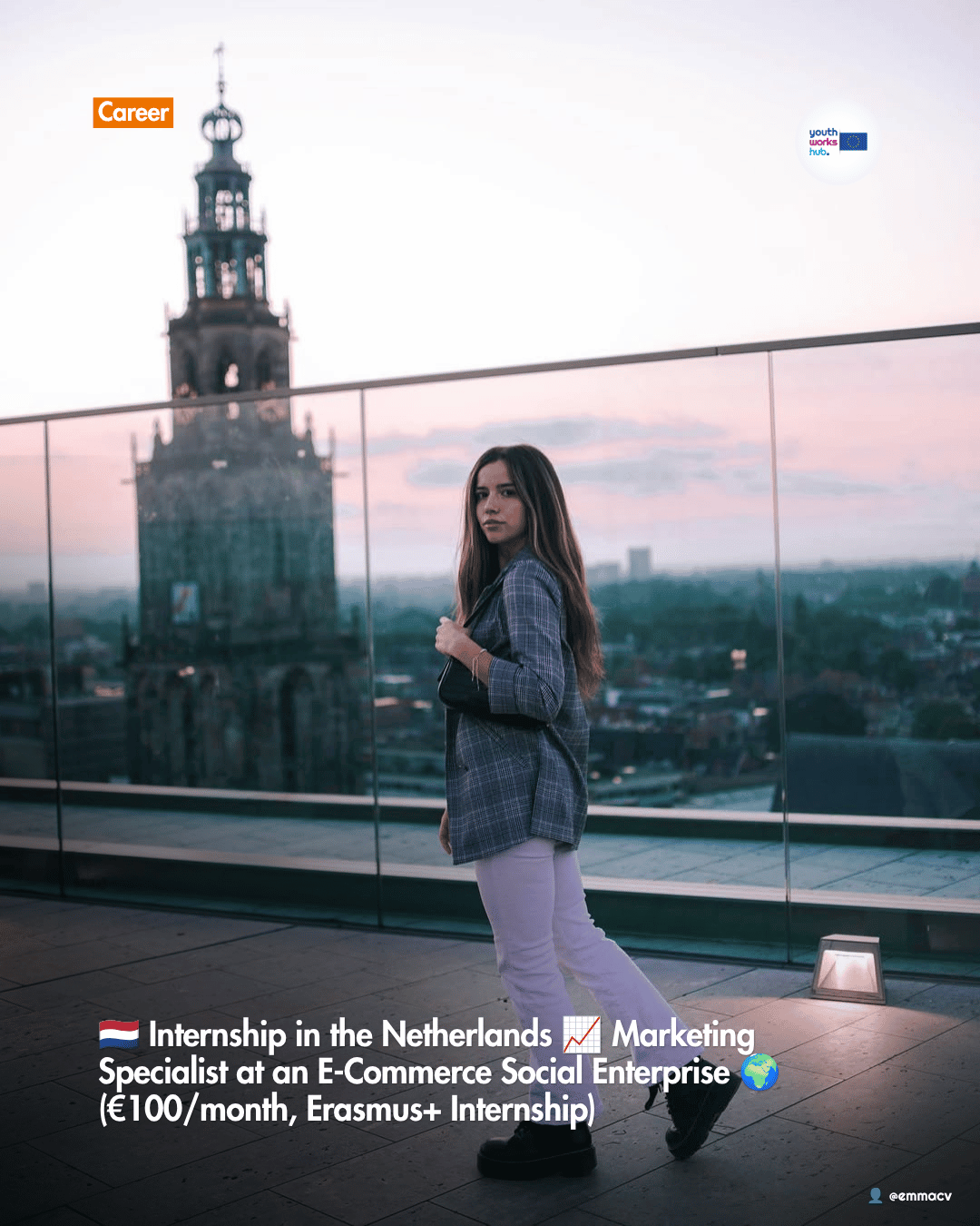 🇳🇱 Internship in the Netherlands 📈 Marketing Specialist at an E-Commerce Social Enterprise 🌍 (€100/month, Erasmus+ Internship)